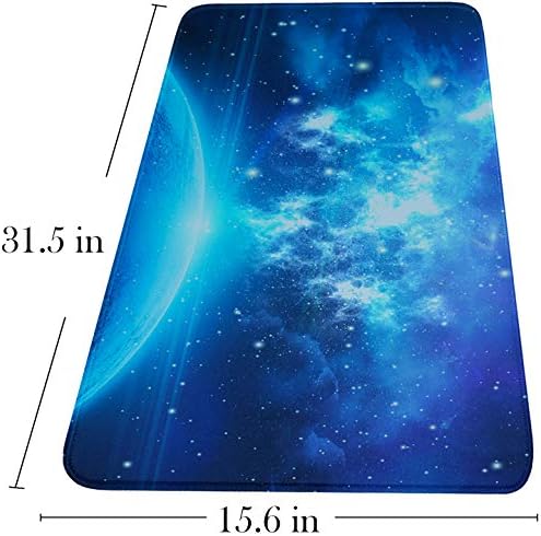 Extended Large Mouse Pad, Gaming Mouse Pad with Nonslip Base- Blue