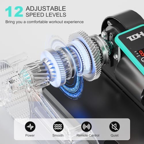 TDH Under Desk Elliptical Machine Leg Exerciser Electric