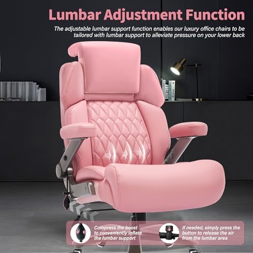 Big and Tall Office Chair 700lbs, Ergonomic High Back Computer Desk Chair