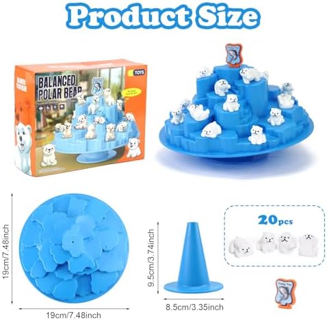 Bears Balance Tree Game, Two-Player Balance Tree Game for Office