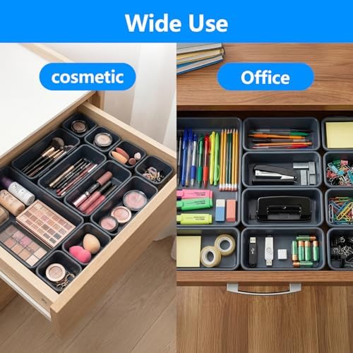 68PCS Tool Box Organizer, 5 Size Toolbox Drawer Organizer Tray, Desk Drawer Organizers, Garage Organization for Tool Chest Workbench Small Parts Widget