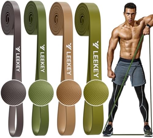 LEEKEY Resistance Bands Set for Pull Up Assistance & Exercise