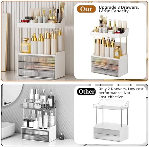 StorBin Arcylic 5-Tier Makeup & Skincare Organizer for Vanity, Bath