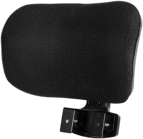Operitacx Office Chair Headrest Attachment, Adjustable Head Rest for Office Chair, Universal Headrest Head Pillow for Office Chair Computer Chair(11x8.65 inch)¡­