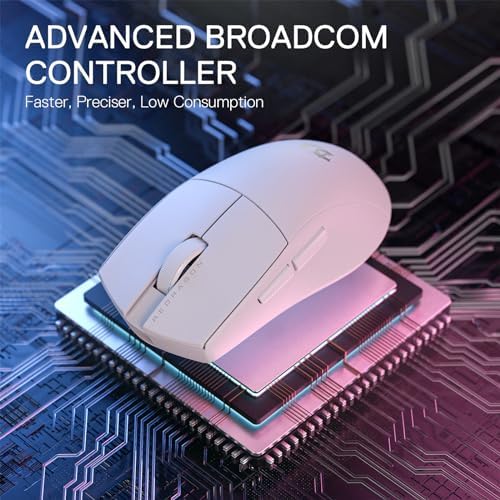 Redragon M916 Wireless 49G Ultra-Light Gaming Mouse 26K DPI Remapping Keys
