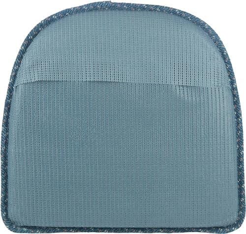 Klear Vu Raindrop The Gripper Non Slip Chair Cushions, Soft & Comfortable Seat Pad, Sitting Pillow for Kitchen, Dining or Office, 8 Count (Pack of 1), Wedge