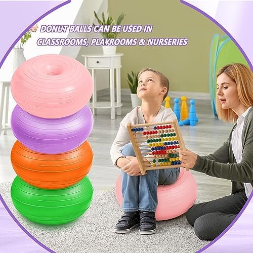Lewtemi 4 Pcs Flexible Seating for Classroom Elementary 20'', Vivid Color