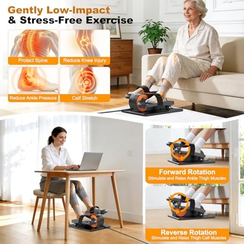 TDH Under Desk Elliptical Machine Leg Exerciser Electric