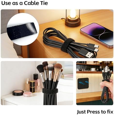 20 Pack Under Desk Cable Management Clips