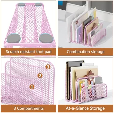 gianotter Mail Organizer Countertop