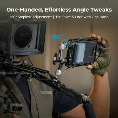 SmallRig Magic Arm with 1/4"-20 Locating Screw for 7" Monitors - 6317