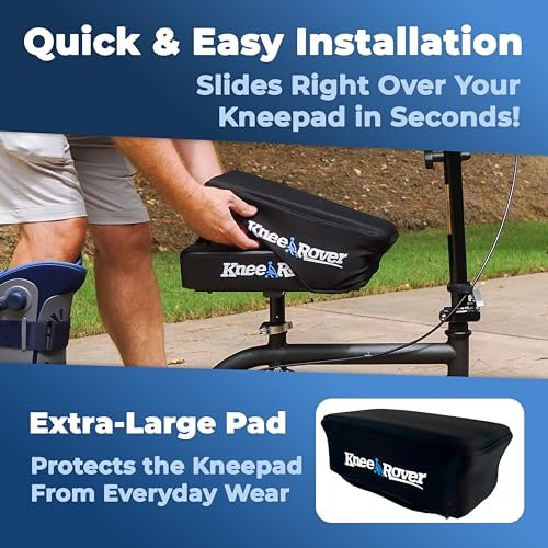 KneeRover Memory Pad Knee Scooter Pad Cover Cushion Accessory