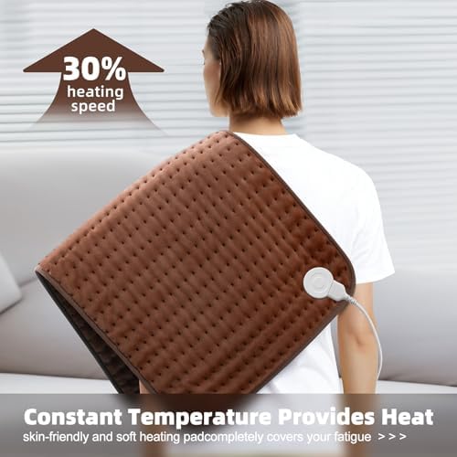 VALGELUIK 17x33 Heating Pad for Back Pain Relief, Christmas Women Gifts