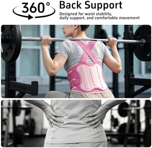 Work Back Brace for Men and Women Posture Corrector Lower Back Support