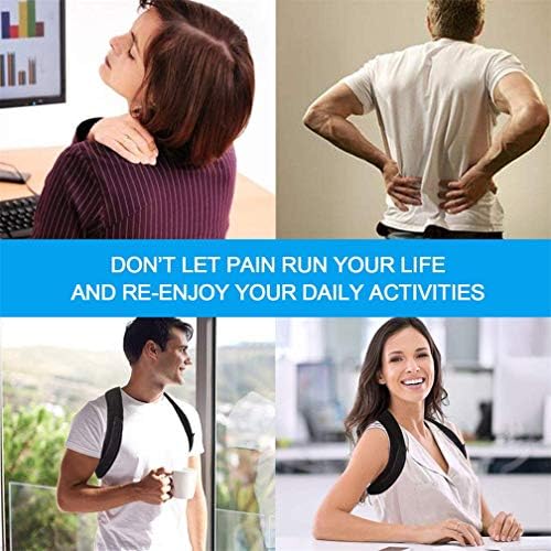 Back Posture Corrector for Men and Women, Adjustable Back Brace Strap, Comfortable Clavicle Support Device Posture Correction Belt, for Improve Humpback, Neck, Shoulder, Upper Back Pain Relief (XL)