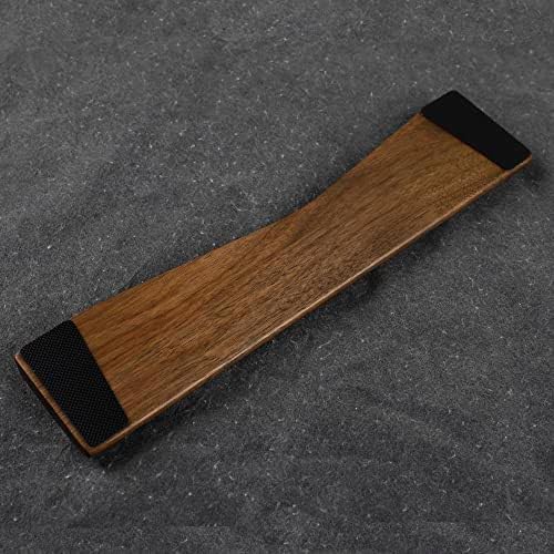 Ergonomic Wooden Wrist Rest Solid Wood Walnut for Keychron Q8