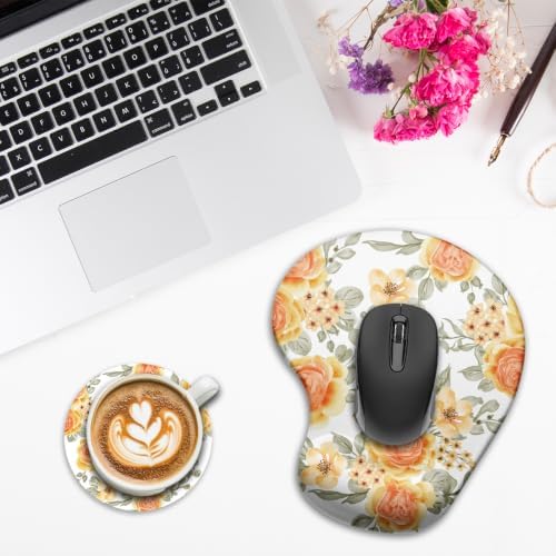 iRudyard Rubber Coasters Mouse Pad, 2Pcs