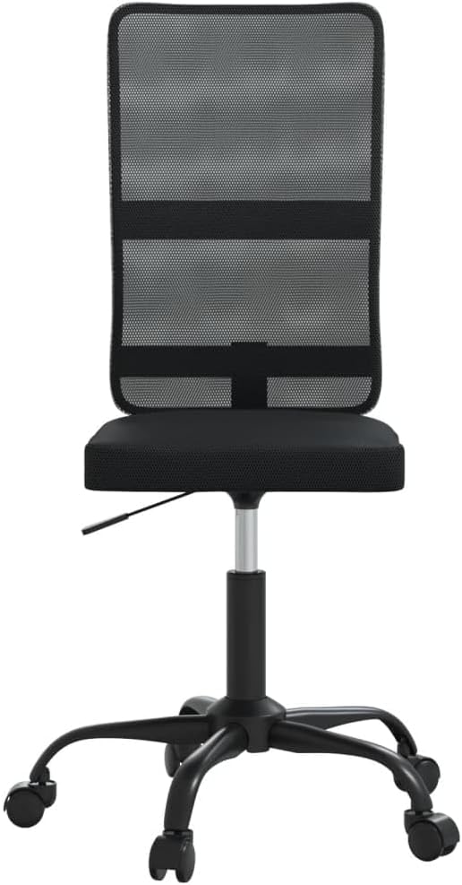 Modern Office Chair with Breathable Mesh Back, Ergonomic Home Office Desk Chair, Adjustable Height Swivel Task Chair for Computer, Gaming, Study, Black