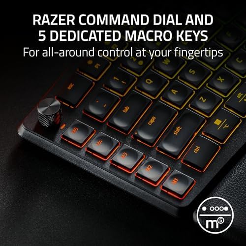 Razer Pro Type Ergo Wireless Split RGB Keyboard, Black (Renewed)