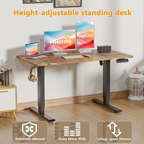Hmimi 63'' ×24'' Height Adjustable Electric Standing Desk