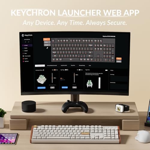 Keychron K10 HE Full-Size Hall Effect Keyboard Wireless, Rapid Trigger