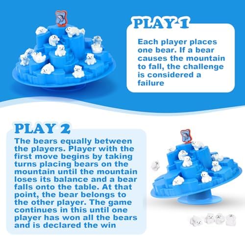 Bears Balance Tree Game, Two-Player Balance Tree Game for Office