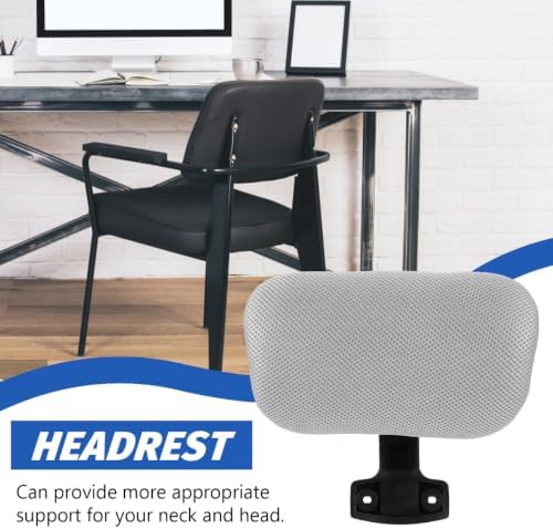 Tofficu Adjustable Office Chair Headrest with Breathable Mesh Cushion