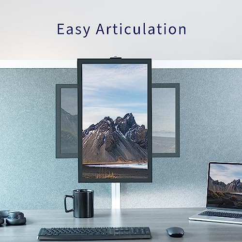 VIVO Black Cubicle VESA Monitor Mount for 17-32 in Screens, Mount-CUB1