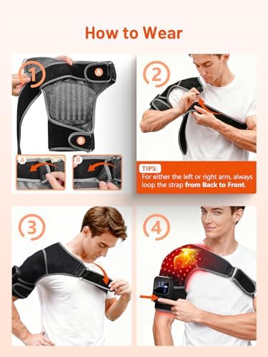 Red Light Therapy for Shoulder with Heat & Massage