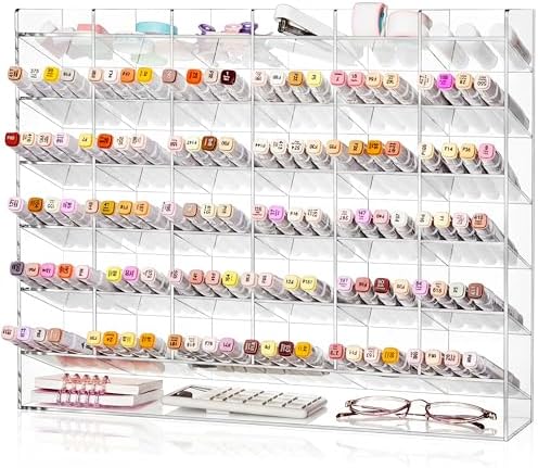 MotiMind Acrylic Pen and Marker Organizer for 420 Markers
