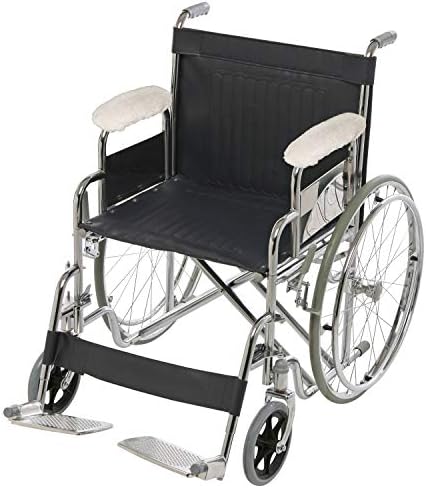 Rehabilitation Advantage Sheepskin Wheelchair Armrest Covers