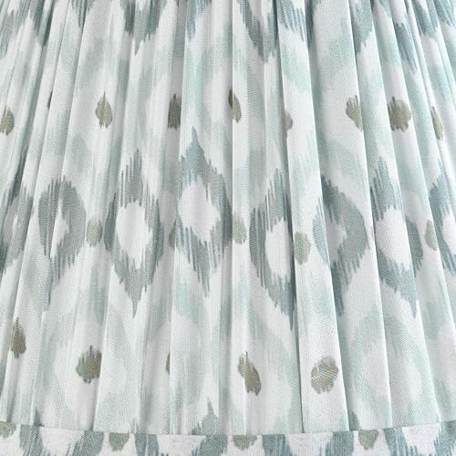 GO&SO Small Pleated Lamp Shades Set of 2 Mini,5"×9"×6.4" Bell Shade Floral