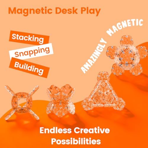 Magnetic Fidget Sphere, Adult Fidget Toy for Focus & Stress Relief