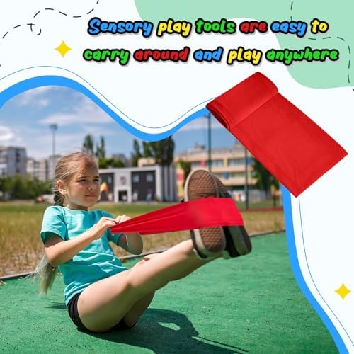 2/4/8 Pcs Stretch Band Sensory Focus Tool