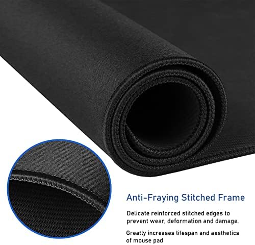 Large Extended Gaming Mouse Pad with Stitched Edges (31.5X15.7In) Mousepad