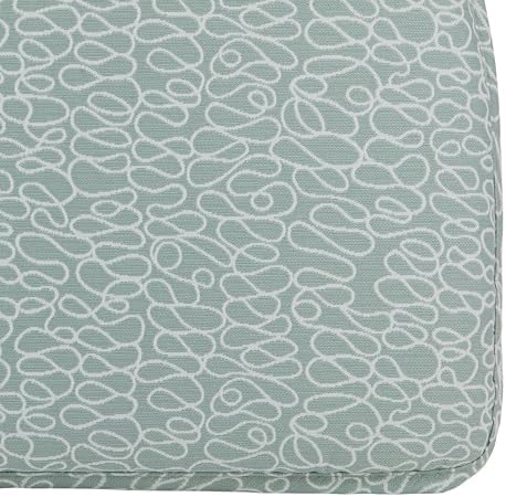 Klear Vu Raindrop The Gripper Non Slip Chair Cushions, Soft & Comfortable Seat Pad, Sitting Pillow for Kitchen, Dining or Office, 2 Count (Pack of 1), Scribble Spa