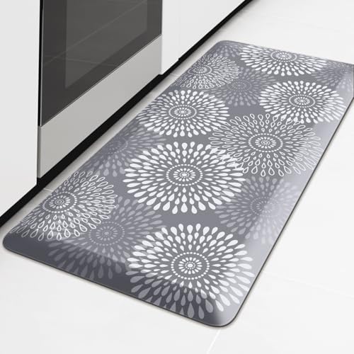 Kitchen Mat Water-Resistant Kitchen Rugs Cushioned Anti-Fatigue Floor Mat