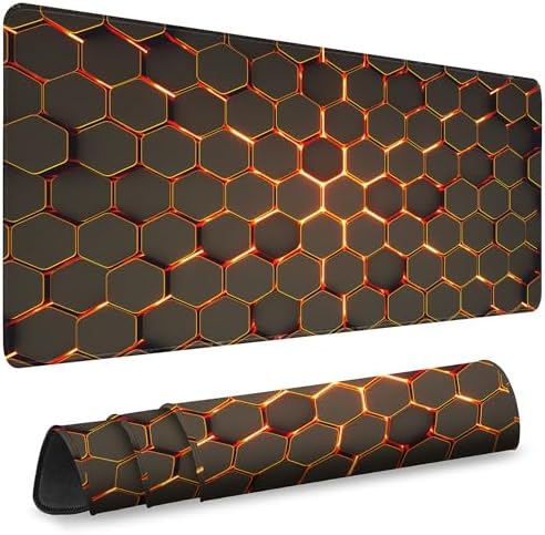 Mouse Pad Gaming - Desk Mat for Keyboard and Mouse - Large Mouse Pads for Desk, Gaming Mousepad with Non-Slip Base, Desks Pad (31.5" X 11.8") for Game, Office and Home