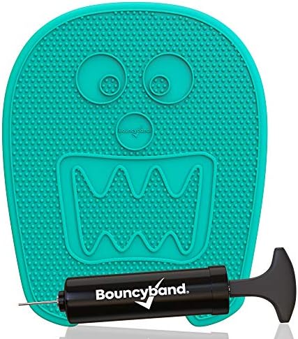 Shaped Wiggle Seats by Bouncyband – Green Monster, 13"x10.5"x2.2"