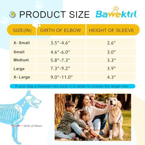 Dog Shoulder & Elbow Support Wrap Metal Splint,Protective Sleeve Brace for Senior Dogs with Hygroma, Dysplasia，Arthritis, Prevents Calluses, Pressure Sores Comfort Fit for All-Day Wear