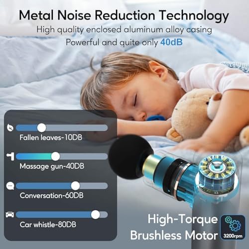 arboleaf Mini Massage Gun Deep Tissue, Portable Percussion Muscle Massager