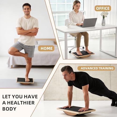 Juoe Balance Board Wobble Board,Balance Toys for Physical Therapy