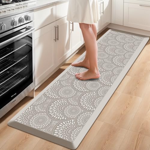Mattitude 4/5 Inch Kitchen Mat, Waterproof Non-Slip Standing Mats and Rugs