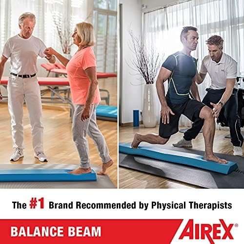 AIREX Balance Pad – Stability Trainer for Balance, Stretching, Physical Therapy, Exercise, Mobility, Rehabilitation and Core Training Non-Slip Closed Cell Foam Premium Balance Pad