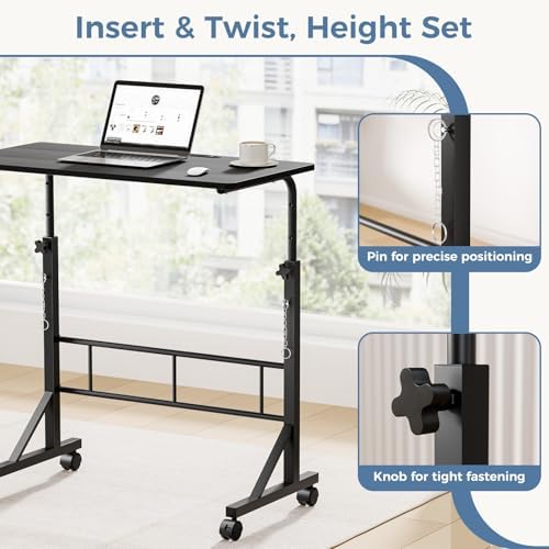 DUMOS 31.5" Walking Pad Desk, Laptop Desk, Home Office