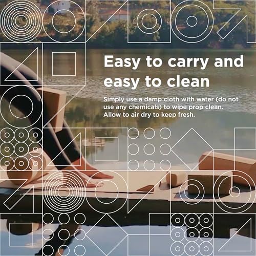 Go4Cork Cork Yoga Block | Non-Toxic, Alternative To Foam Yoga Blocks | Odorless, Soft, Non-Slip, Workout & Exercise | Yogi Gift Accessories | Men & Women | Eco Friendly, Sustainable