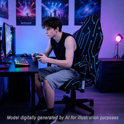 Gaming Chair Covers, 3D Printing Stretch Fit Scratch Resistant