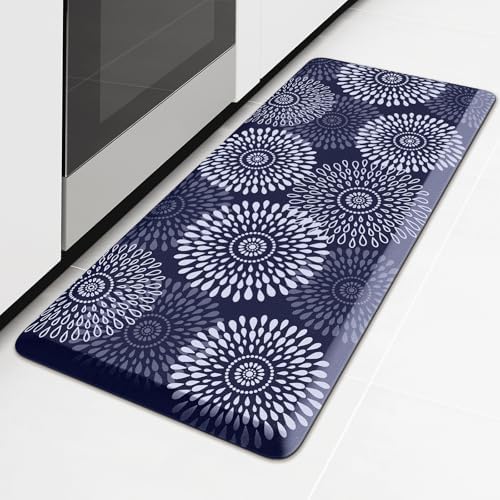 Kitchen Mat Water-Resistant Kitchen Rugs Cushioned Anti-Fatigue Floor Mat