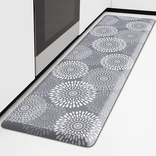 Kitchen Mat Water-Resistant Kitchen Rugs Cushioned Anti-Fatigue Floor Mat