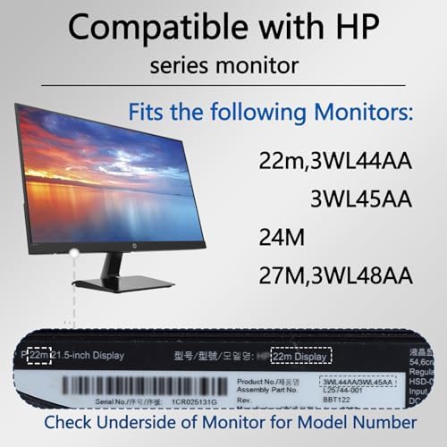 27M VESA Mount Adapter Compatible with HP Pavilion 22" 24" 27" Monitor